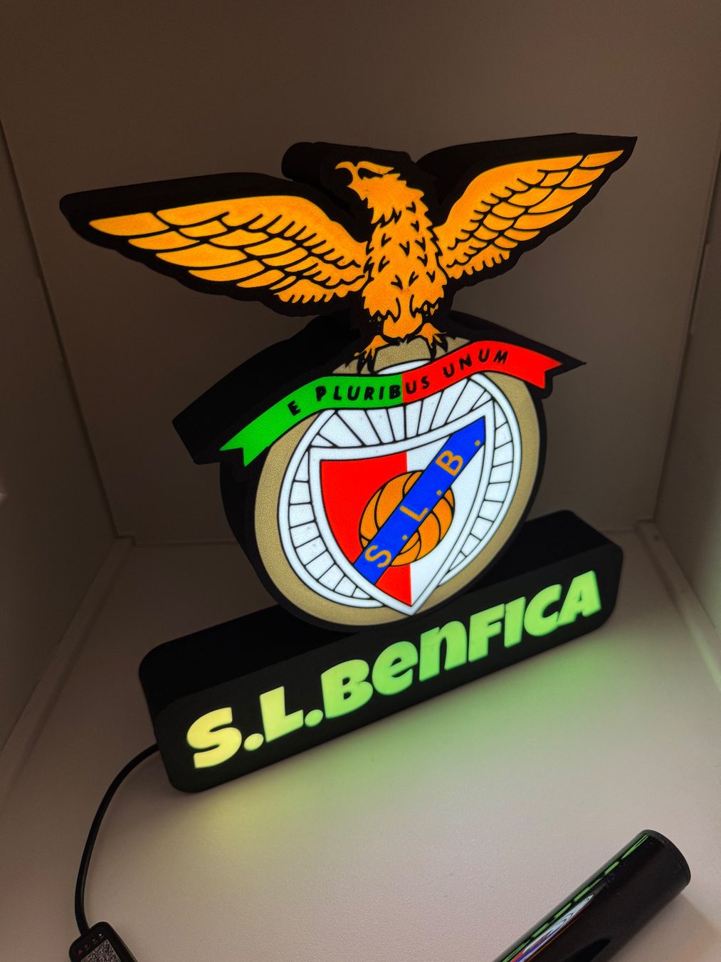 Lampade: Lightbox lumière led Benfica – Nuovo (secondo la descrizione) da Vicques venduto da PAMB3D 6
