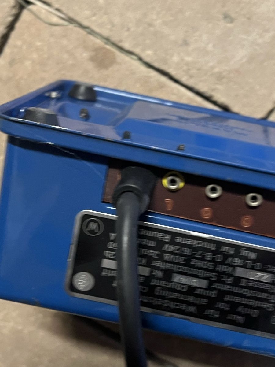 Märklin Accus, Chargeurs & Blocs d'alimentation: Märklin Transformator 30 VA mit Regler, blau, gebraucht – D'occasion à Dittingen par Bellevista