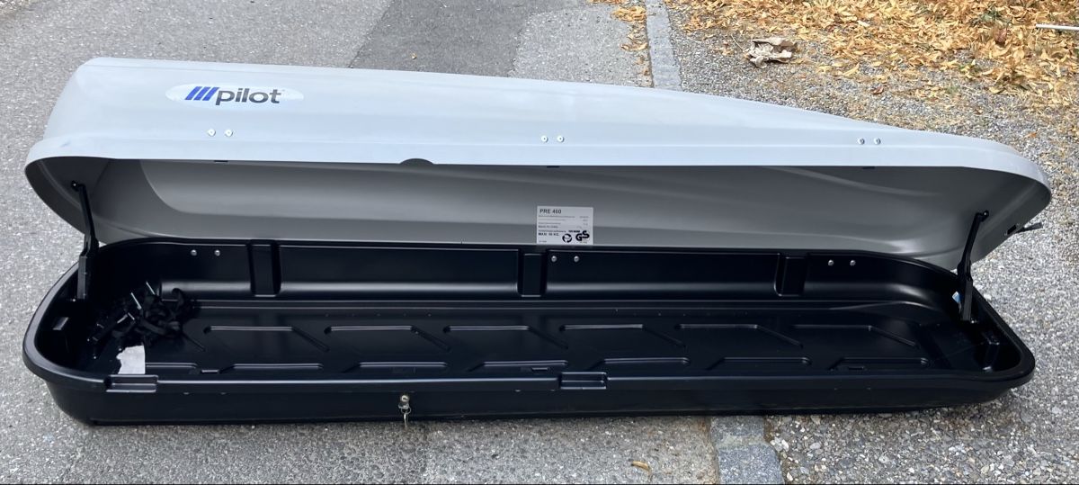 Coffres de toit: Coffre de toit Pilot PRE 460 460L gris comme neuf  – Neuf (Voir description) à Dompierre VD par immorentes