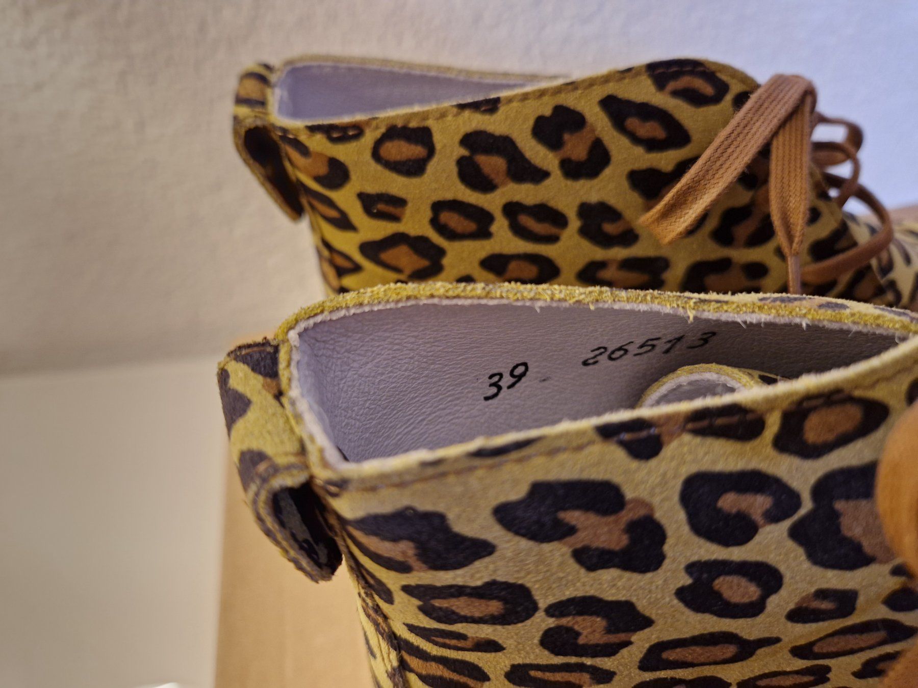Scarpe da donna: Sanita Leopard Damen Boot / Schuh / Stiefelette Gr. 39 – Nuovo e nell'imballaggio originale da Braunau venduto da Brand-Store 7