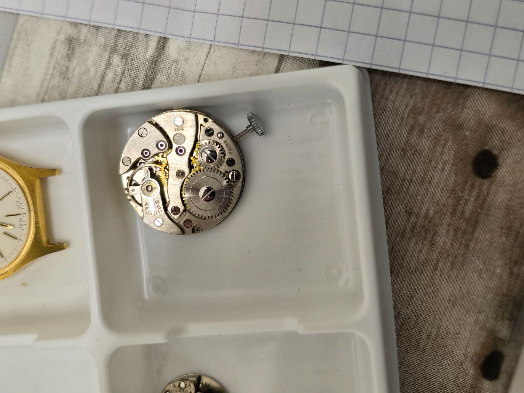 Uhren: Lot de 10 pièces de montre – Defekt aus Tramelan von Nirdan 3