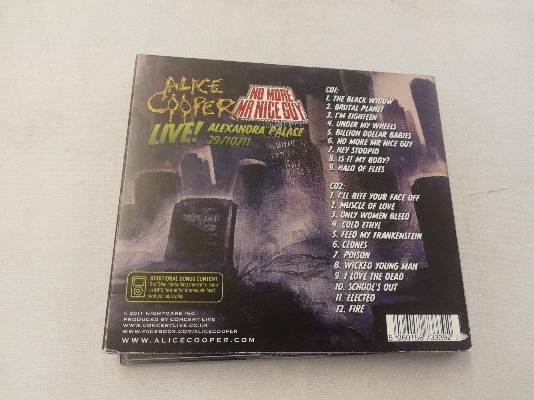 CDs: ALICE COOPER - NO MORE MR NICE GUY - LIVE – Gebraucht aus Bern von Vinylsound.ch 1