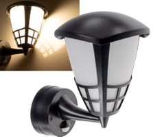 LED Wandleuchte  IP65 16W, 1026lm,140° Sensor 2900K 1026 Lum