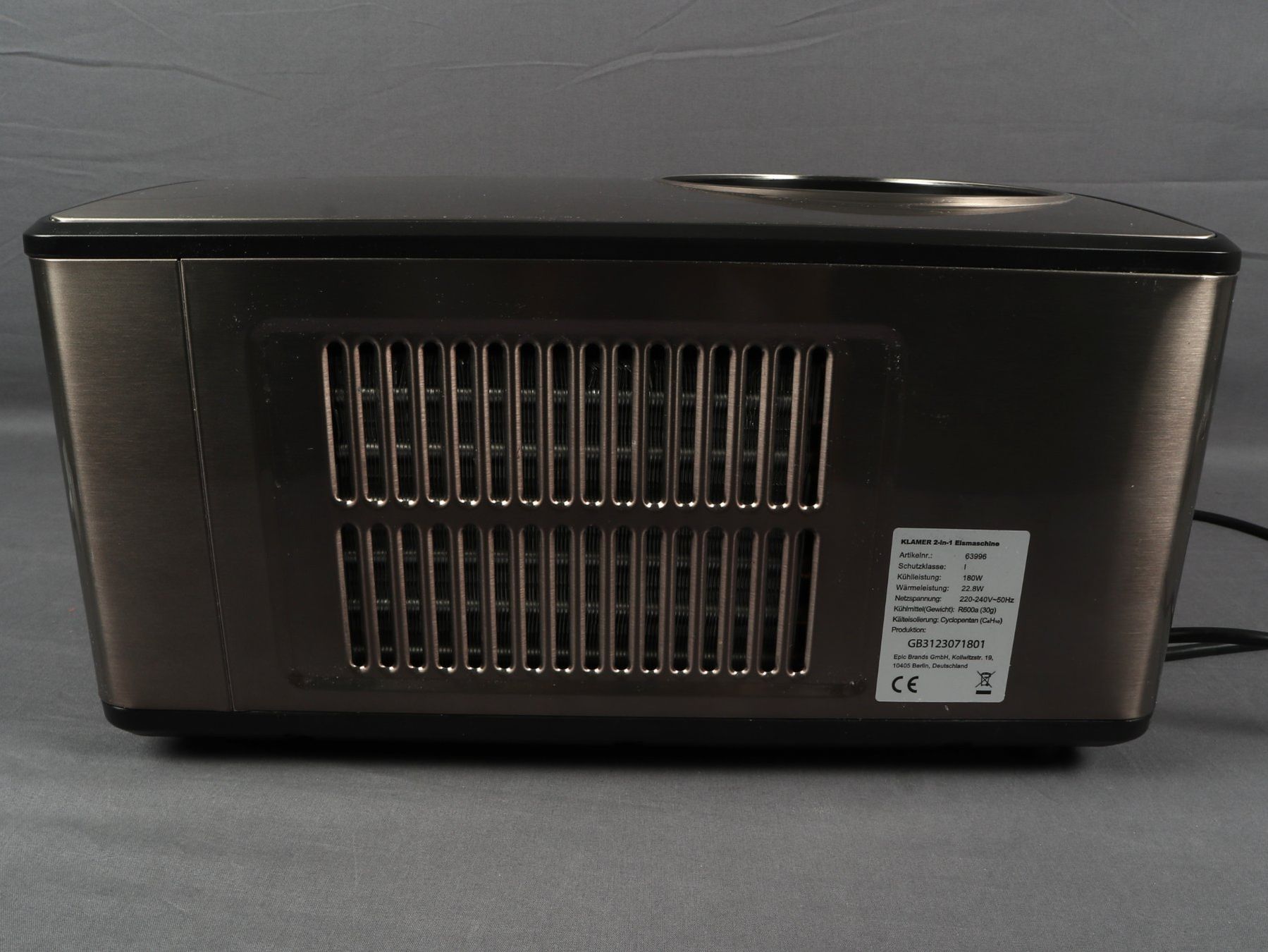 Appareils de cuisine: KLAMER 2 IN 1 Eismaschine – D'occasion à Steinen par Restwert_Steinen 5