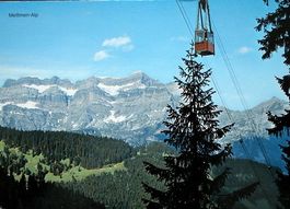 Ob SCHWANDEN GL Mettmen-Alp Luftseilbahn