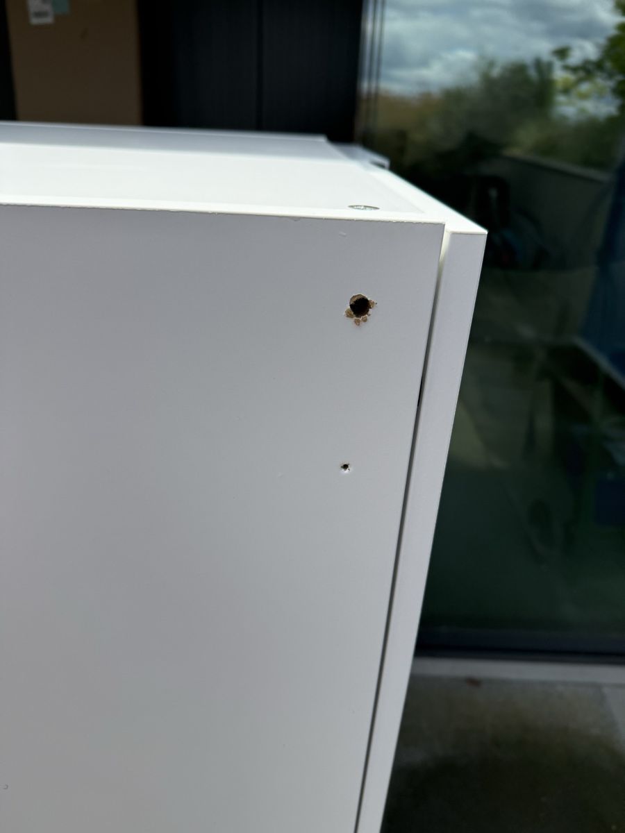 Ikea Cassettiere: Weisse Kommode Ikea Platsa mit 5 Tablaren – Usato da Füllinsdorf venduto da bruri76 1