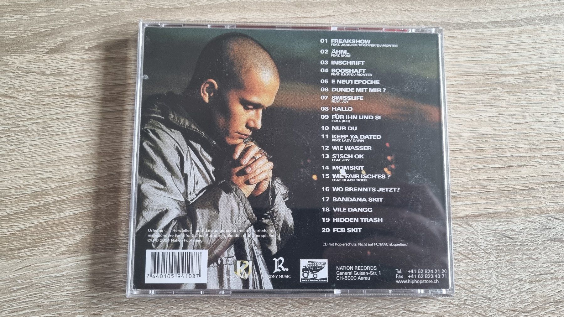 CD: MC Rony - Freakshow – Usato da Hagenbuch ZH venduto da lecterr55 2