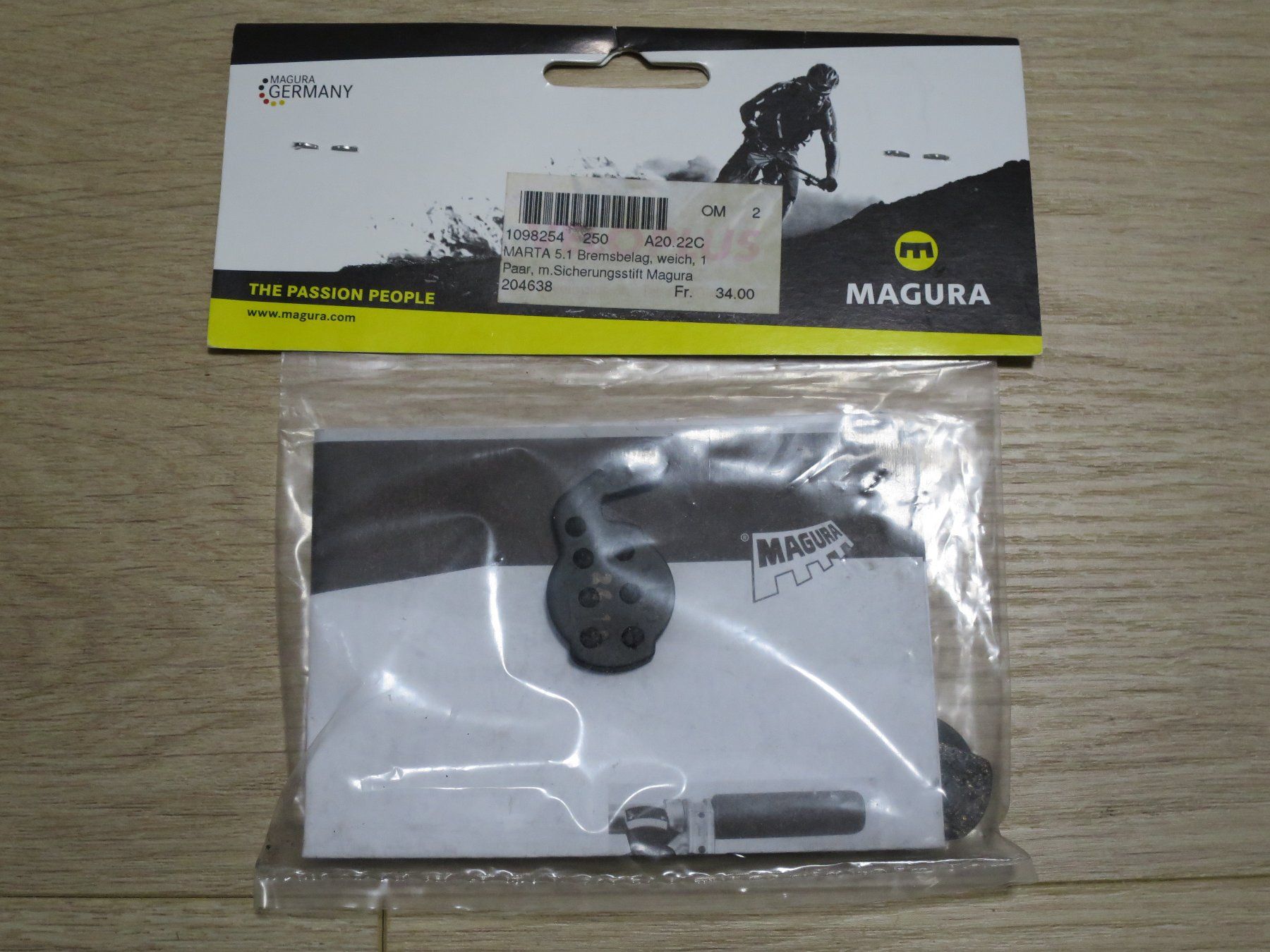 Magura Ersatzteile: Magura Marta, Marta SL Performance Bremsbeläge – Neu und originalverpackt aus Gundetswil von