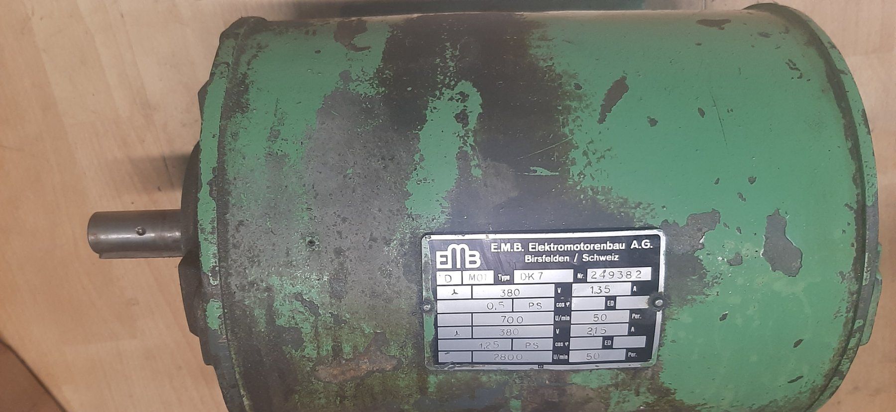 Motoren: Schaublin 102 Motor – Gebraucht aus Uhwiesen von Timtim 1