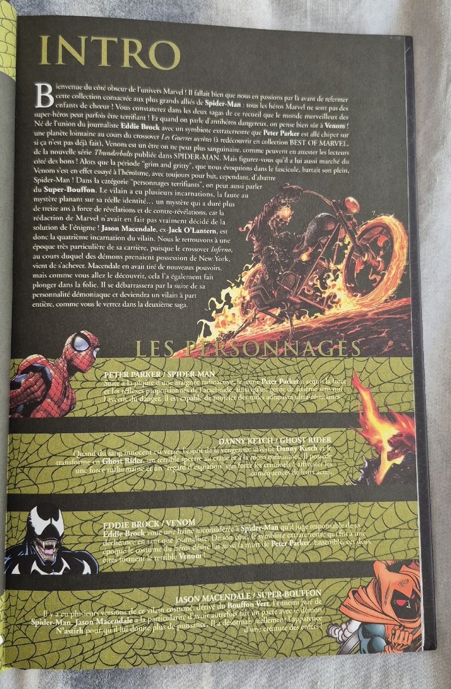 Fumetti: SPIDERMAN/GHOST RIDER MARVEL COMICS BD FRANÇAIS PANINI – Usato da Grand-Lancy venduto da luc111 4