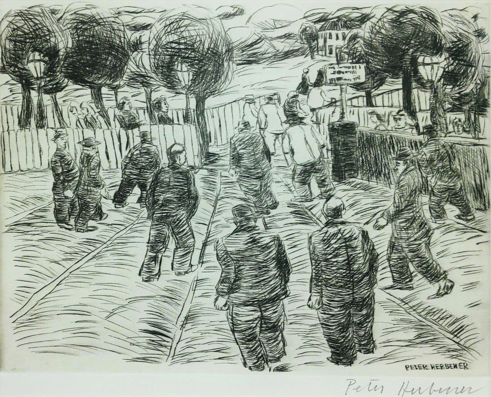 Posters & Illustrations: Peter Herbener (*1933) – D'occasion à Elgg par cuendetkunst