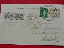 1913, IX, Vorläufer Lugano, fehlerfrei a.Karte, Kat: 2'800.-
