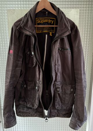 Veste Racer Superdry, XL,100% coton