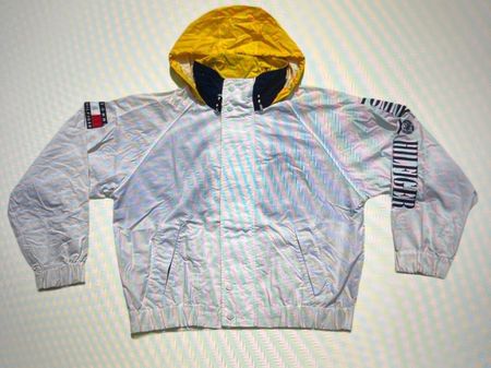 Tommy hilfiger vintage spellout jacket size XL