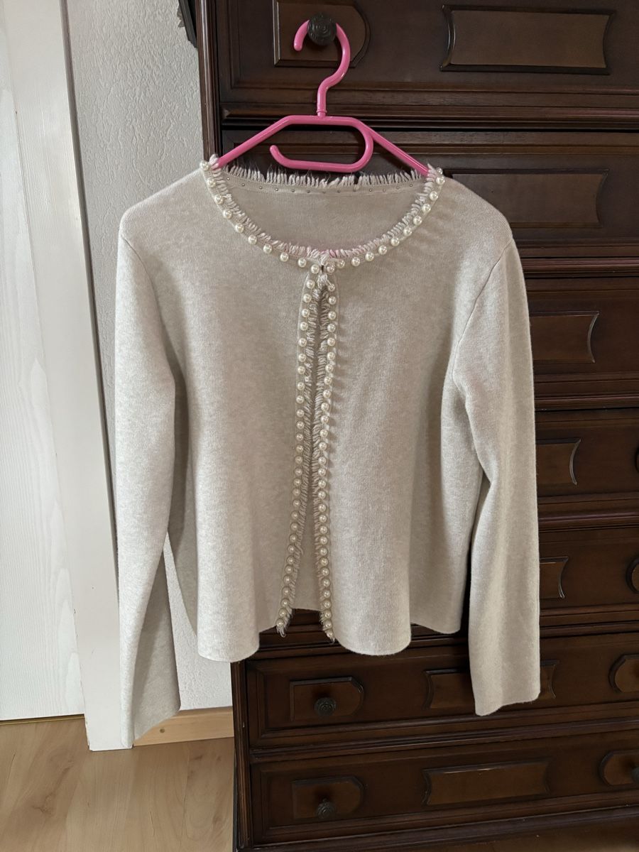 Gilet & Giacche senza maniche: Gilet beige perlé élégant -  – Nuovo (secondo la descrizione) da Aigle venduto da Barbiette 1