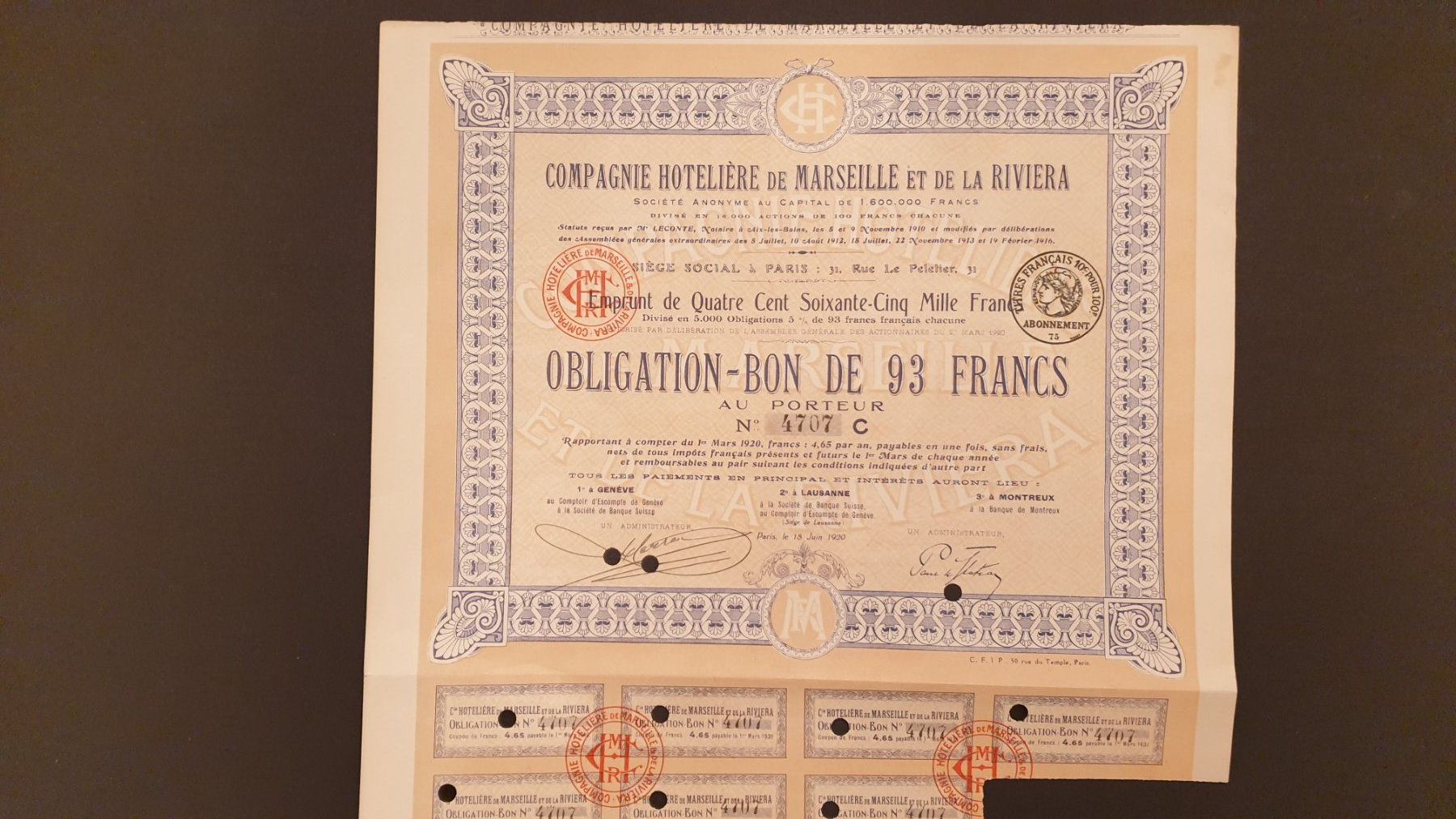 Documenti: Frankreich – Usato da Goldach venduto da armando_r 2