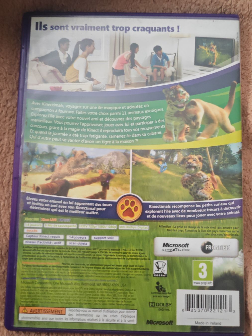 Microsoft Jeux: Xbox360 kinectimals französisch  – D'occasion à Kreuzlingen par luc_chz6 1
