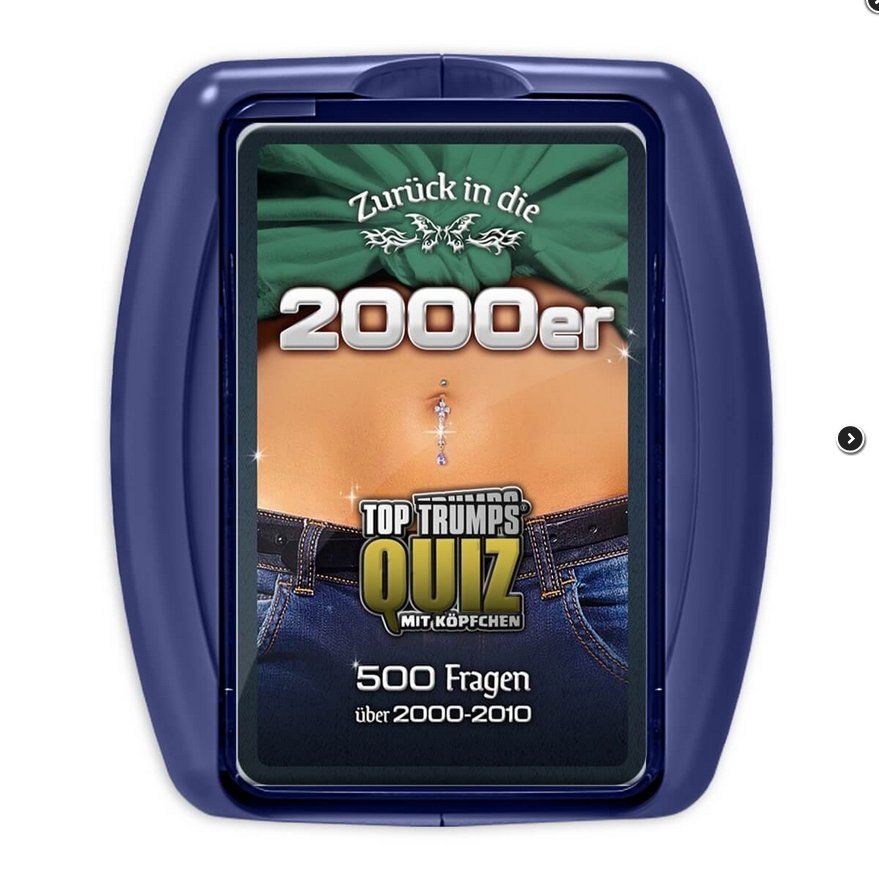 Giochi: Top Trumps Quiz - 2000er – Nuovo e nell'imballaggio originale da Oensingen venduto da Liquidations-Shop