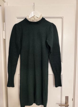 Sandro Strickkleid 79% Wolle, Grösse 36 