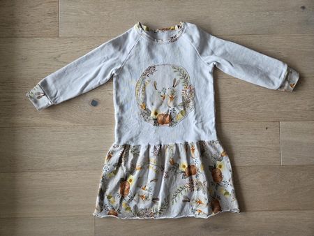 Handmade Raglankleid Gr.98🐇