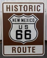 Route 66 NEW MEXICO Verkehrsschild USA n