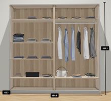 IKEA PAX Schiebetürenschrank, fast wie neu
