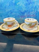 2 Thun Espressotassen Caffe al volo Geschirr Dessertschalen