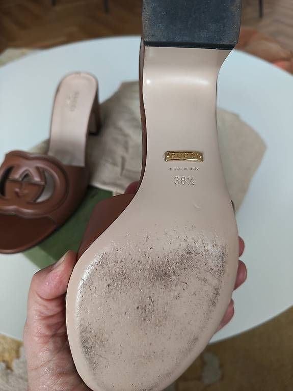 Damenschuhe: Mules Gucci marron 38 1/2 – Gebraucht aus Neuchâtel von ihaase 4