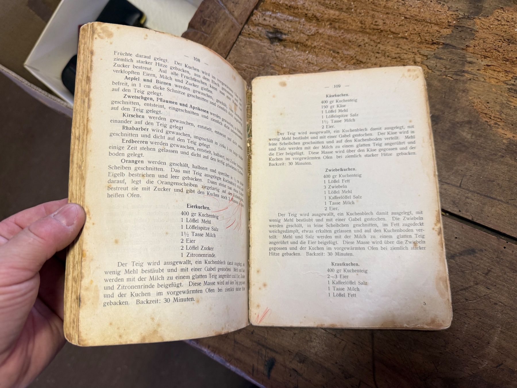 Bücher: 1930 antikes Berner Kochbuch – Gebraucht aus Bern von Jwpm66 2