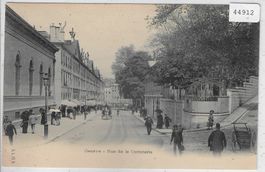 Geneve - Rue de la Corraterie - animee