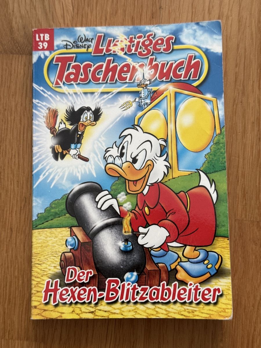 Comics: Lustiges Taschenbuch LTB 39: Der Hexen-Blitzableiter – Gebraucht aus Rüti ZH von Kiwi02