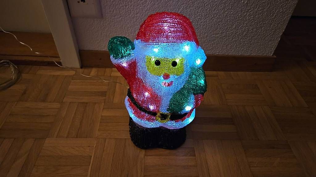 Ghirlande e barre luminose: LED Acryl Weihnachtsmann – Usato da Kirchberg BE venduto da Fendt936 2