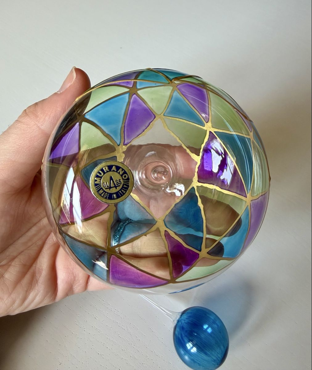 Murano Flaconi: Flacon de parfum en verre soufflé Murano – Nuovo (secondo la descrizione) da Vernier venduto da Jourdesoleil 1