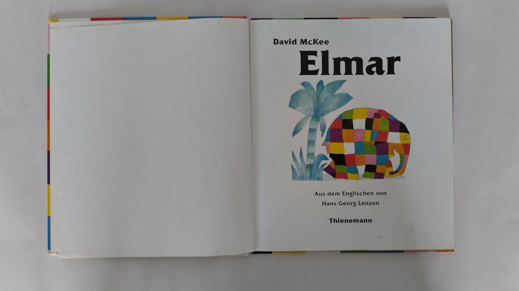 Libri: Elefant Elmar / Bilderbuch ab Fr. 8.- / David McKee – Usato da Bellach venduto da JingleJerry 2