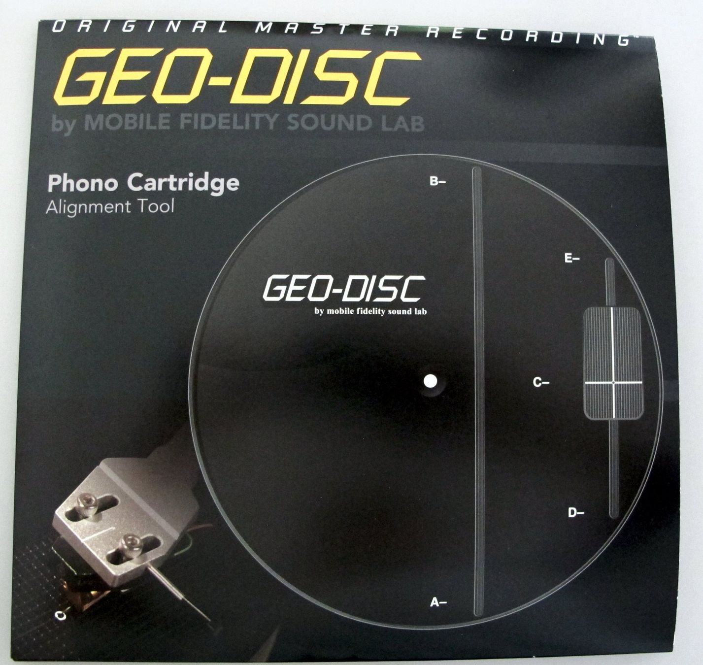 Schallplatten: MFSL Geo-Disc Justageschablone – Gebraucht aus Reinach AG von Yaris6