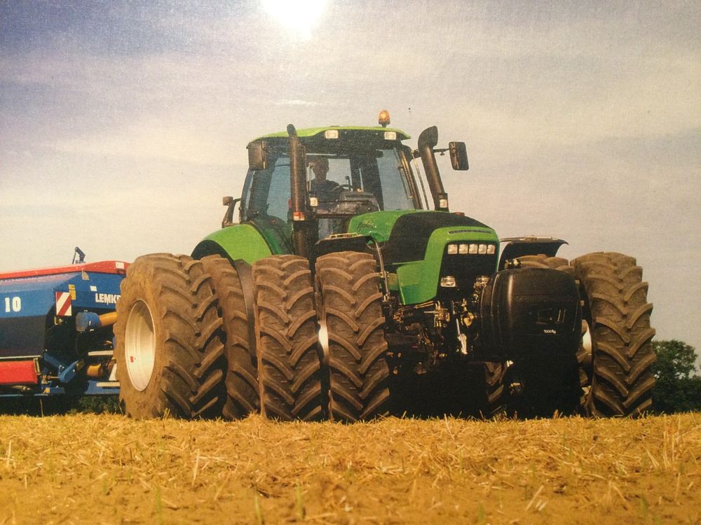 Hansepuzzle 1000 Teile Traktor Puzzle - Fortbewegungs-Motiv Mit Aufbewahrungsbeutel, 60x46 Cm