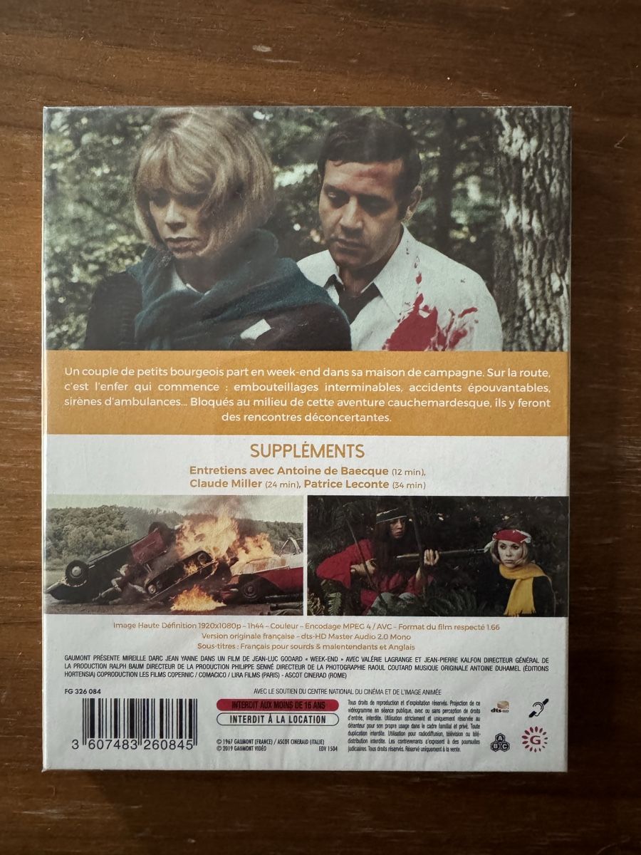 Tutti i DVDs: Weekend (Godard) – Nuovo e nell'imballaggio originale da Biel/Bienne venduto da inf_mr5w 1