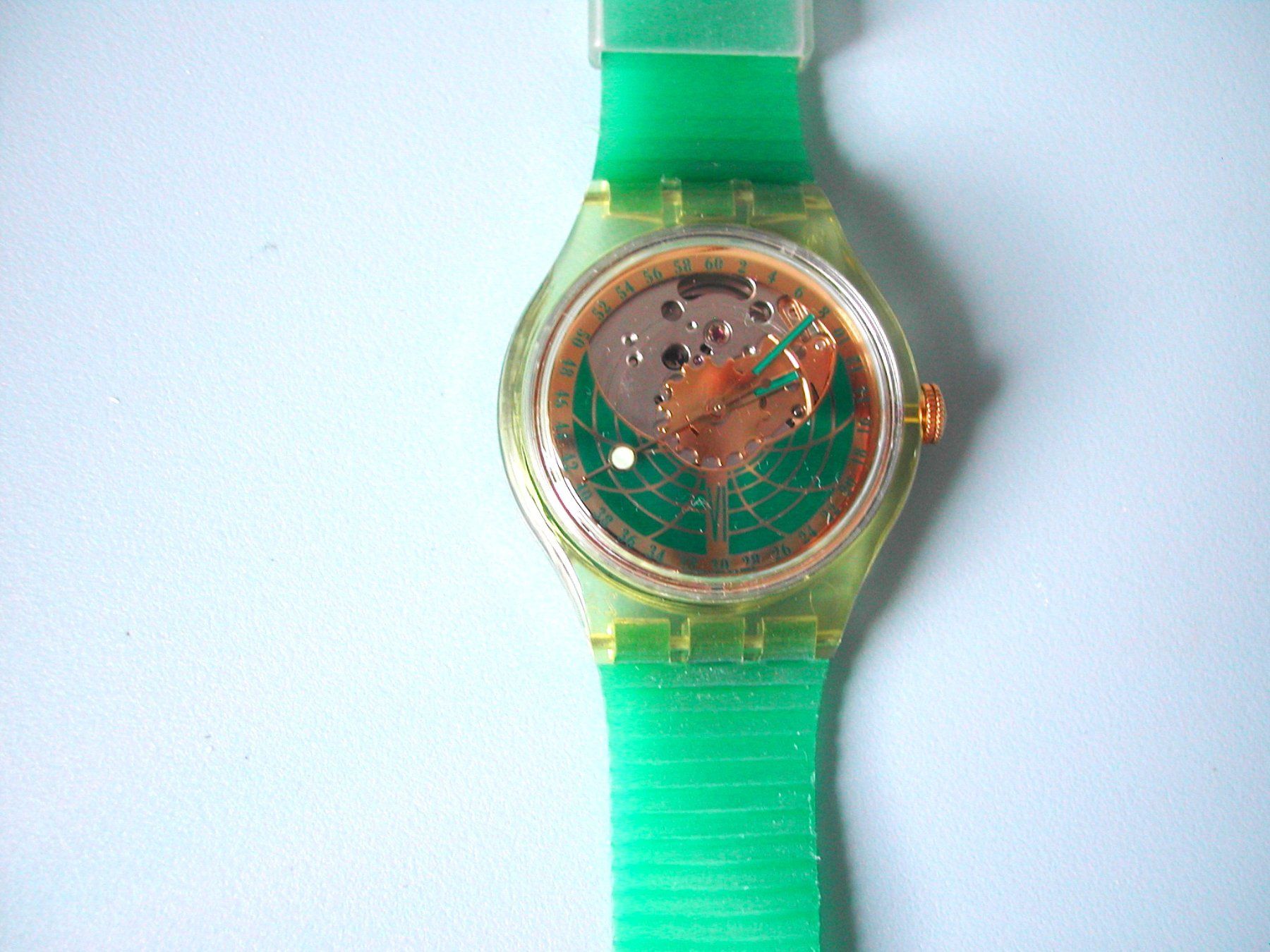 Swatch Orologi: SWATCH AUTOMATIC  EARTH  SUMMIT  "92" (SAK 102) – Nuovo e nell'imballaggio originale da Castel San Pietro venduto da Gchico 1