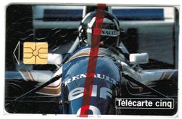Privat-Telefonkarte Frankreich Renault Sport Rennauto neu