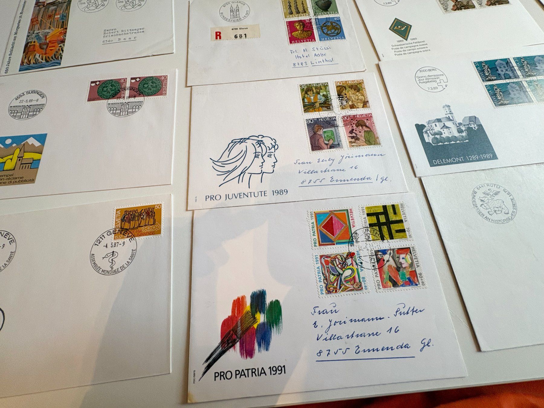 Tutti i francobolli: FDC HELVETIA LOT – Usato da Riva san vitale venduto da abd_p86k 5