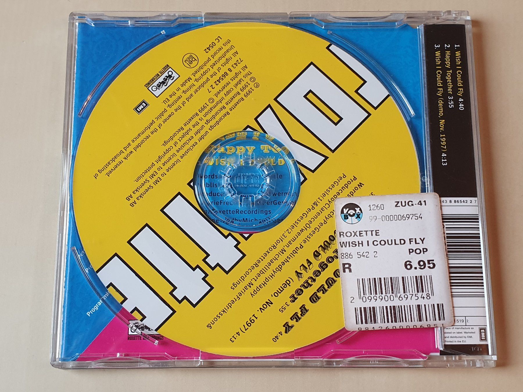CDs: Roxette wish i could fly – Gebraucht aus Stansstad von collectorsshop 1
