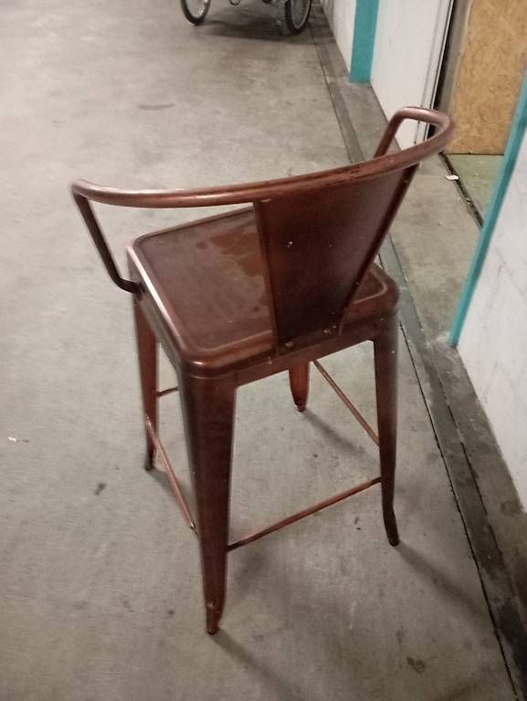 Tabourets: Barhocker Metall kupferfarben gebraucht – D'occasion à Basel par Petergunn 2