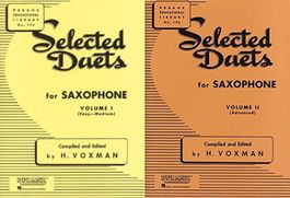 HAL LEONARD - Selected Duets for Saxophone Volume I & II