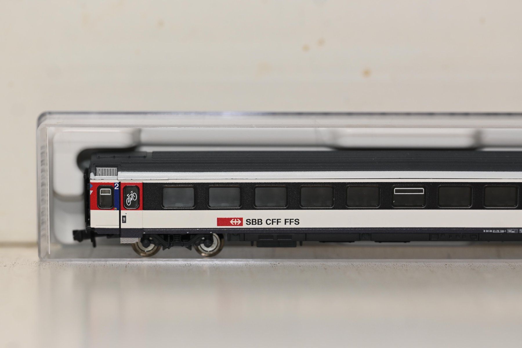 Fleischmann Modelleisenbahnen: SBB  Personenwagen 2 Kl Fleischmann Spur N – Gebraucht aus Laupen ZH von Zmoewe 1