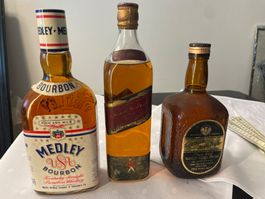 3 Flaschen Vintage Whisky
