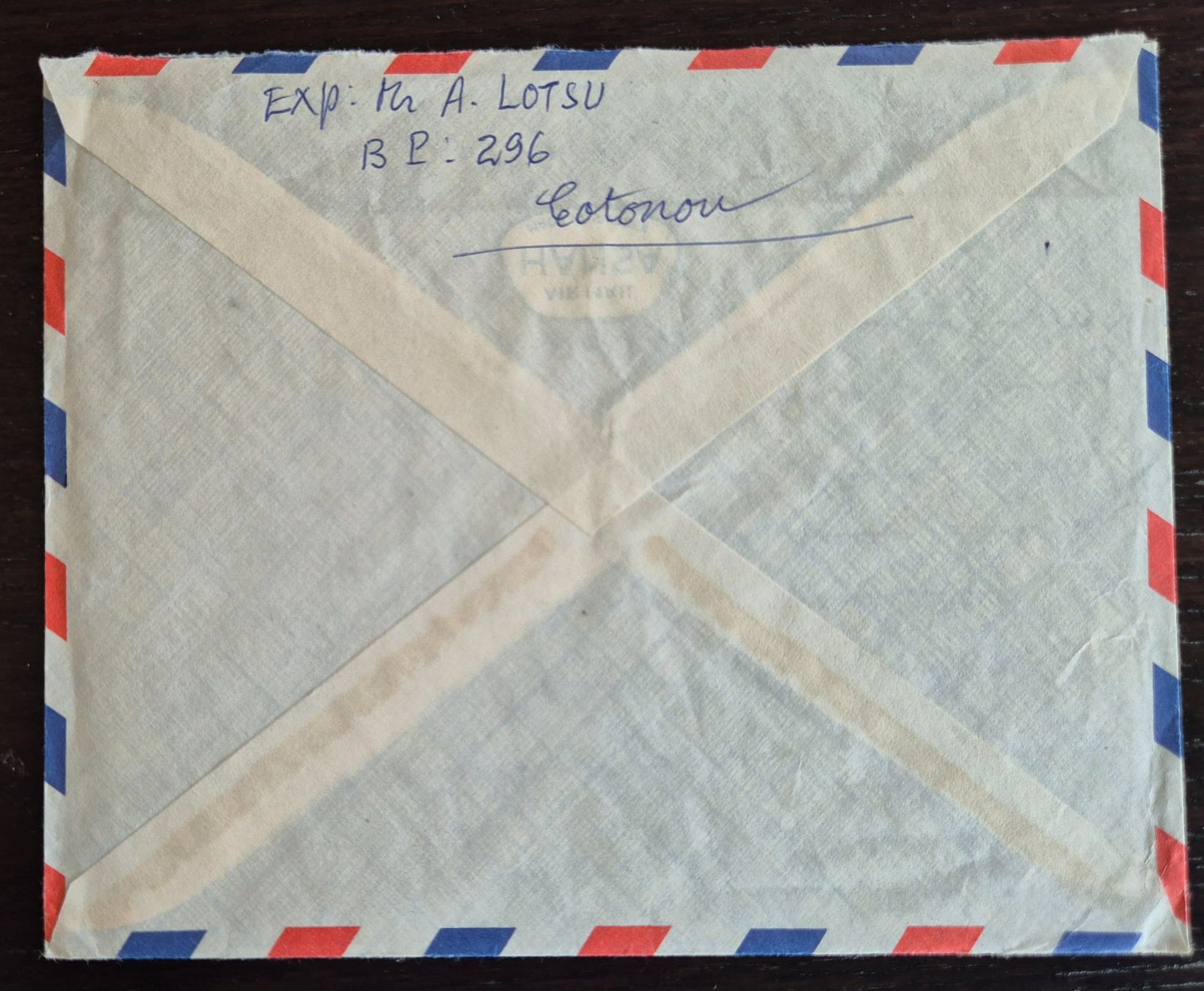 Alle Briefmarken: Schöner Brief aus Dahomey/Benin – Gebraucht aus Buus von papillon098 1