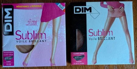 Lot de -2- collants DIM, taille 3