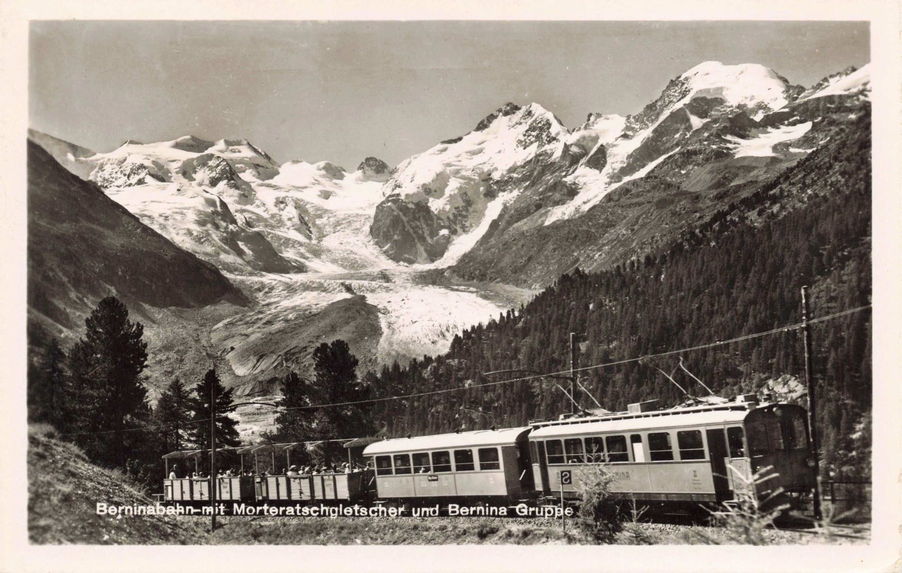 Ansichtskarten: Bernina  Bahn – Gebraucht aus Biasca von Blenio71