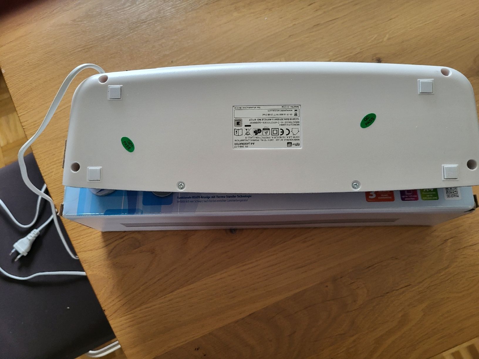 Laminiergeräte: Plastificatrice A4 - Perfetta per documenti importanti! – Gebraucht aus Uster von Dada_g556 3