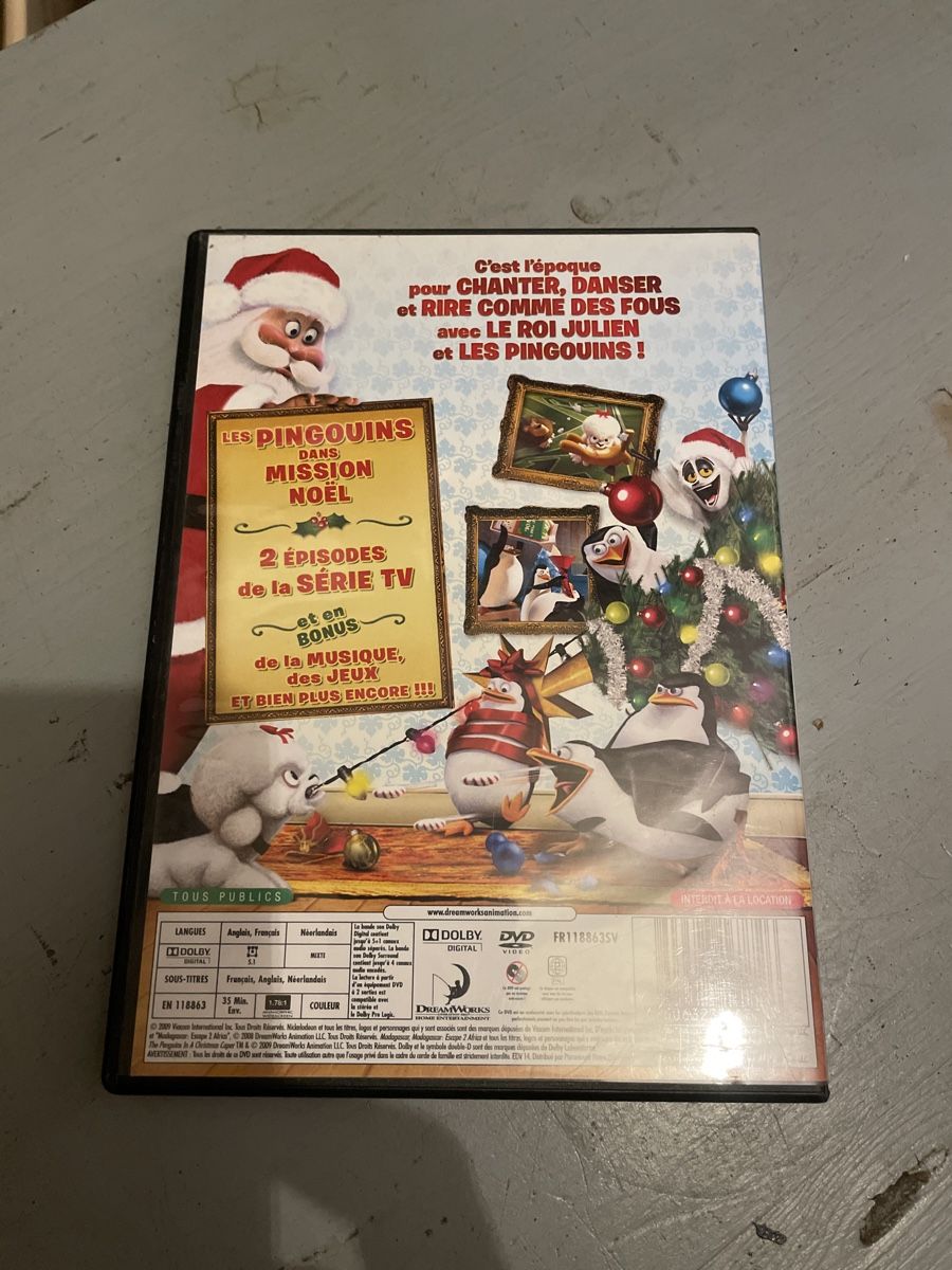 Tutti i DVDs: DVD les pingouins de Madagascar  – Usato da moudon venduto da faucheur2 1